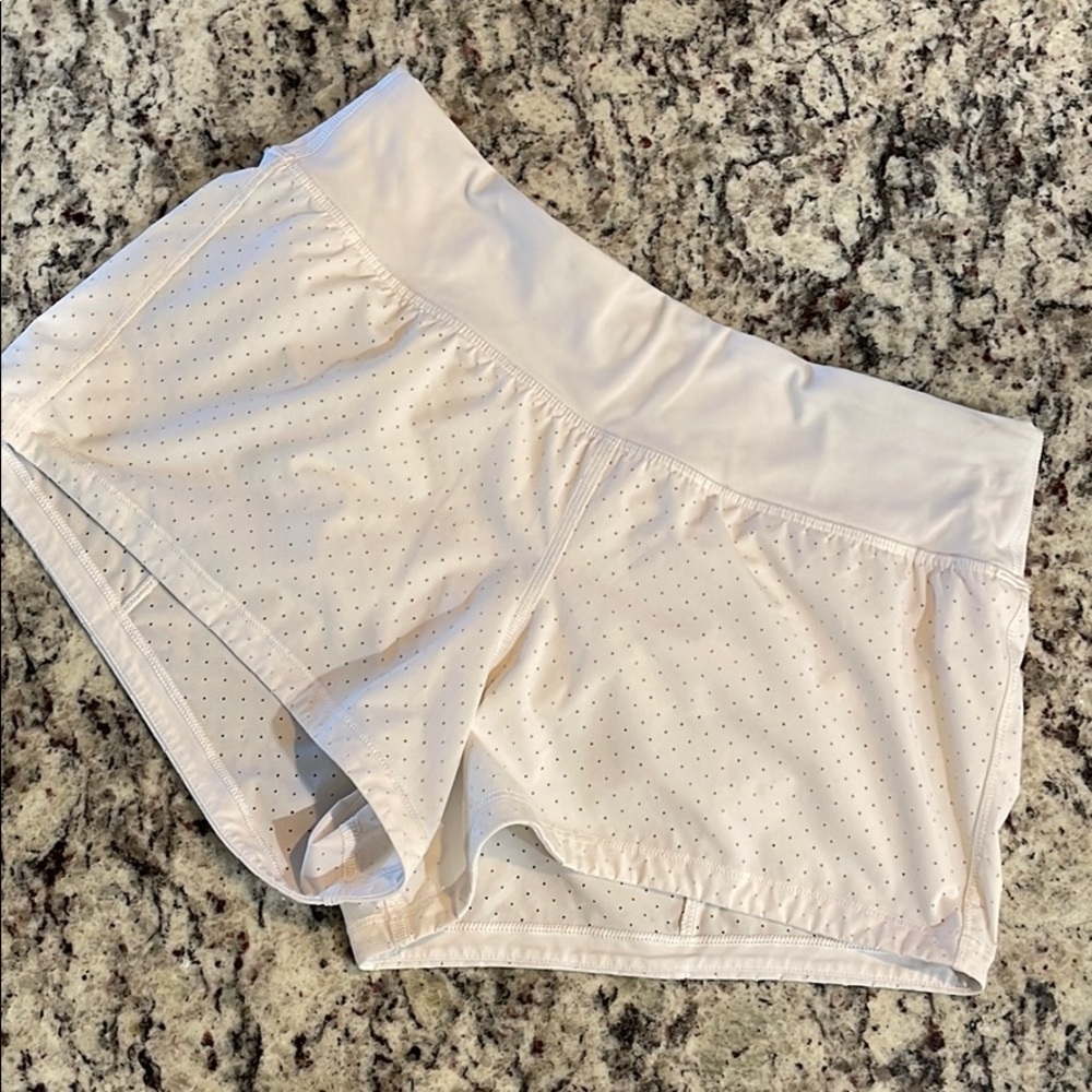 Lululemon white shorts